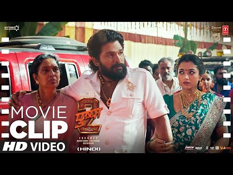 PUSHPA 2: "Pushpa 2 Ending - Bomb Blast Scene💥😱- Mysterious Entry" |Allu Arjun |Movie Dialogue Clip