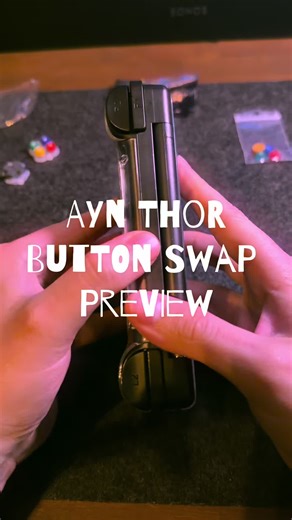 Modding AYN Thor Pro: Stunning Rainbow Buttons