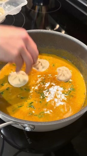 One-Pot Thai Red Curry Soup Dumplings Recipe
