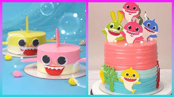 Cute Shark Cake 🦈💙🍰 | Fun & Creative Cake Design Ideas | Spirit of Cake