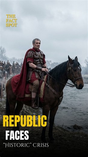 In 49 BCE, Julius Caesar led his legion to the Rubicon River, a line Roman commanders were forbidden to cross. By stepping over it, he openly defied the Senate, triggering a civil war that would shake the Republic to its core. This decisive act not only challenged established authority but also set in motion the end of the Roman Republic, paving the way for the rise of imperial rule. Caesar’s choice shows how a single bold decision can alter the course of history forever. #thefactspot #fblifesty