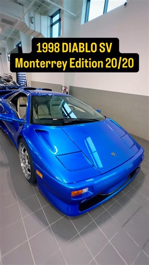 Lamborghini Diablo SV Monterey Edition 20 of 20 🇮🇹 #lamborghini #diablosv #viral
