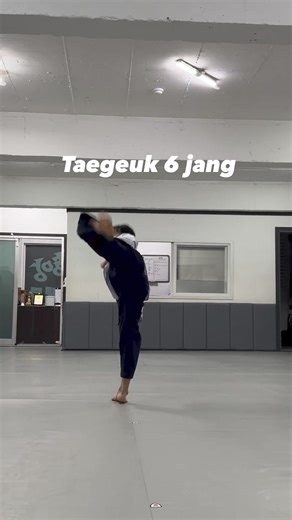 #taekwondo #taeguek6 #poomsae practice. Good performance. Credit by khuchungang | Taekwondo Poomsae Lovers