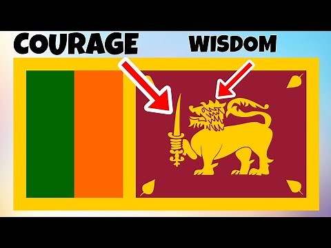 The Hidden Meaning Behind Sri Lanka's Flag!