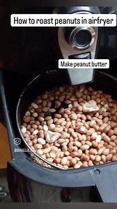 How to roast peanuts in airfryer and make peanut butter Airfry at 200 deg c for only 3-5 mins Or at 180 deg c for 5-8 mins Roasting Peanuts in Air Fryer for Peanut Butter: Crispy & Delicious! Making your own peanut butter at home is a rewarding and cost-effective experience. Air frying is a fantastic way to roast peanuts for this purpose, resulting in a quick, even cook and delicious nutty flavor. Here's how: Ingredients: Raw peanuts (unsalted or lightly salted, whichever you prefer) Instruction