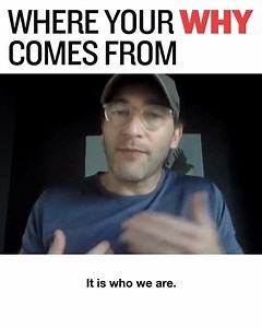 192K views · 4.9K reactions | Your WHY is your origin story. It's the foundation your life and work are built upon. | Simon Sinek | Facebook