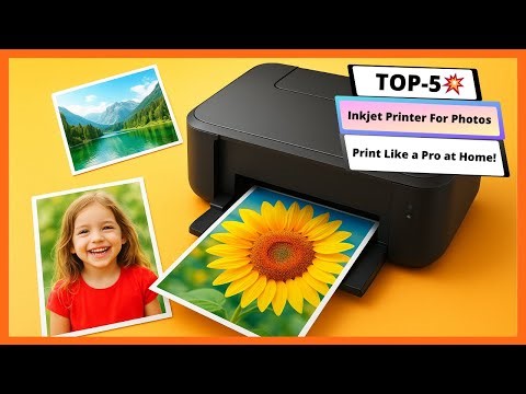 ✅ Top 5 Best Inkjet Printer for Photos in 2025 📸 | Stunning Print Quality & Pro-Level Results!