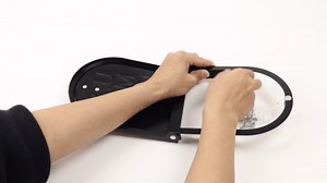 Mailbox Door Replacement, 6 1/4" (W) x 8 1/4" (H) Black Metal Snap-in Repair Kit, Mailbox Cover with Magnetic Closure, Rustproof Mailbox Door Insert for Brick & Standard Mailbox