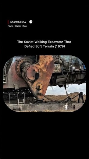 This Excavator Didn’t Roll — It Walked 🤯