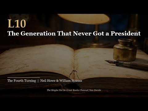 L10: The Generation That Never Got a President | The Fourth Turning | Neil Howe & William Strauss