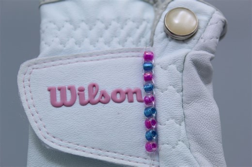 Golf Stroke Bead Counter: Fuchsia & Blue Golf Gift - Etsy