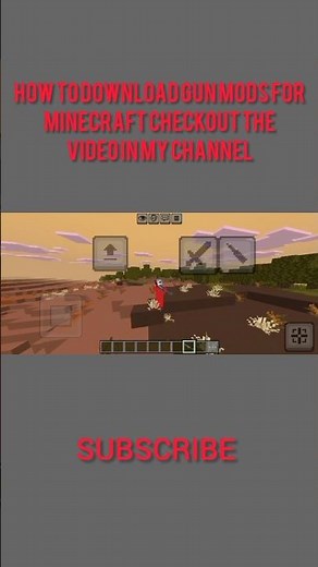 how to DOWNLOAD GUN MODS for #minecraft