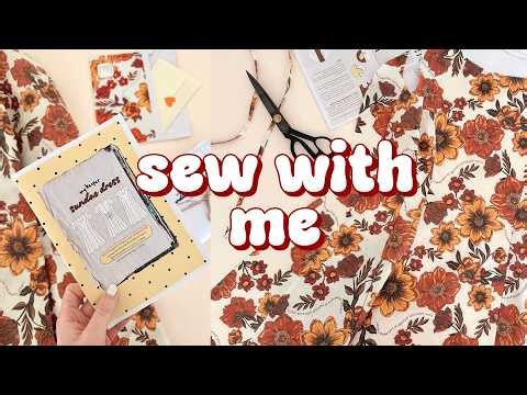 Sewing My Most Anticipated Pattern of the Year! | COSY SEWING VLOG (Ft Linjer Jewelry)