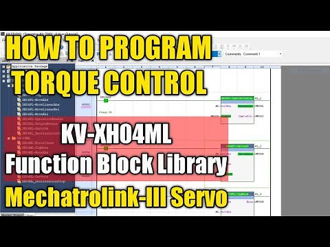 How to Program Servo Torque Control in KV-XH04ML (MECHATROLINK-III) | Automation Paradise