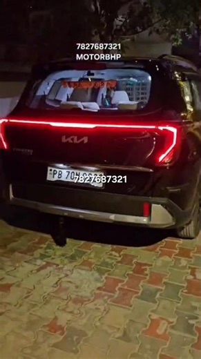 Kia Clavis Base to Top Modifications | Kia Clavis Connected Tail Light