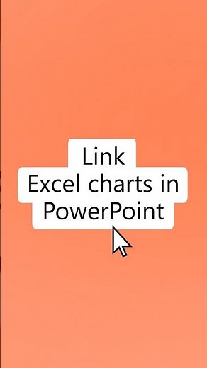 How to link Excel charts in PowerPoint (updates automatically)