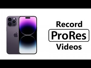 How To Enable And Record ProRes Videos On iPhone 14 / iPhone 14 Pro