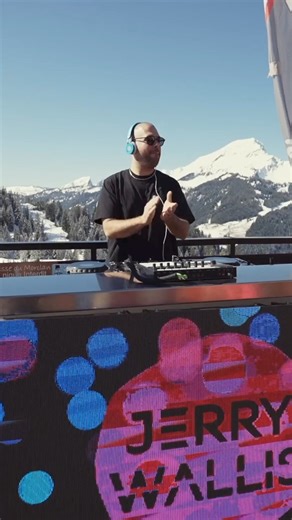 Tech House DJ mix, recorded live at Châtel 2024 in France ⛷️ | Jerry Wallis