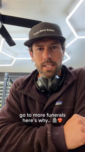 What funerals teach you about life ⚡️ ￼