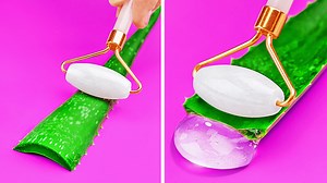 Genius beauty hacks with aloe vera || cool crafts and natural beauty tips! girls problems by 123 go!: | 123 GO