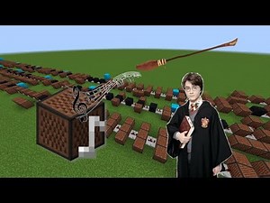 Minecraft: Harry Potter - Nimbus 2000 with Note Blocks