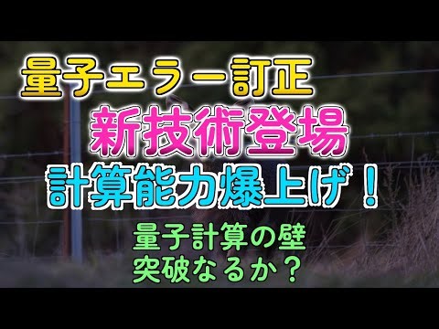 量子エラー訂正が超高速化！5回計算で新時代へ