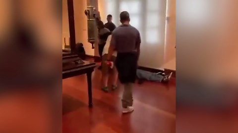 Activists vandalize Christopher Columbus painting