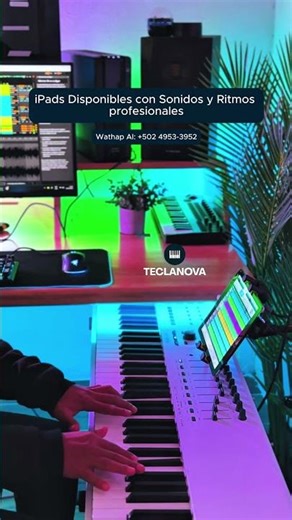 iPad Y MacBook Con sonidos Y Ritmos Profesionales Disponibles