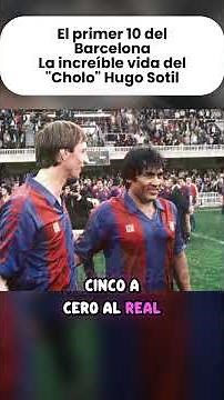Barcelona's first foreign number 10 - The incredible life of "Cholo" Hugo Sotil #FCBarcelona