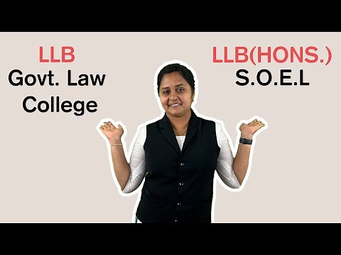 LLB vs LLB(HONS.) | What's the Difference? | #tndalu | #RohinisLawandJusticeJournal