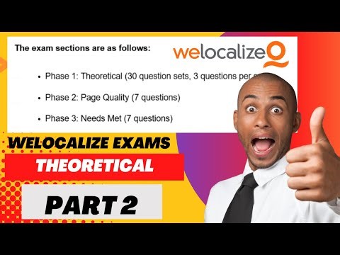 WeLocalize Search Quality Rater – Part 2: Page Quality Exam (Answered)
