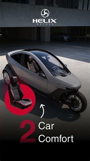 Meet Helix: Motorcycle Thrill + Car Comfort