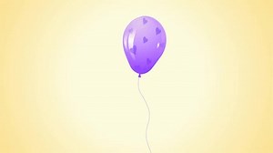 Colorful balloons background and 2d animation balloon, birthday party balloons, festival