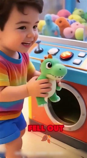 👧🧸😱How did little sis end up inside the claw machine?! #animation #funny #funnyvideos