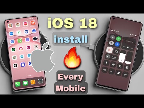 iOS 18 launcher Rollout For All Android Smartphones 🔥 how to install iphone every smartphones 🆕