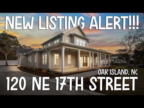 Oak Island: NEW Luxury Beach house with pool & custom finishes!