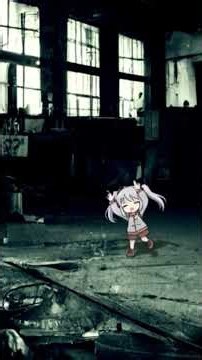 liminal space dance chibi anime girl