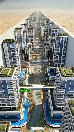 $500 Billion ka sapna! Saudi Arabia ki futuristic "The Line" City 🚄✨