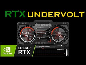 NVIDIA RTX SERIES 30 | UNDERVOLT and SET CONTROL PANNEL in 5 STEPS