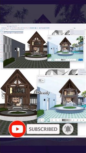 D5 3.0 A Real-Time Visualization Plugin for SKETCHUP 🔥 #architecture