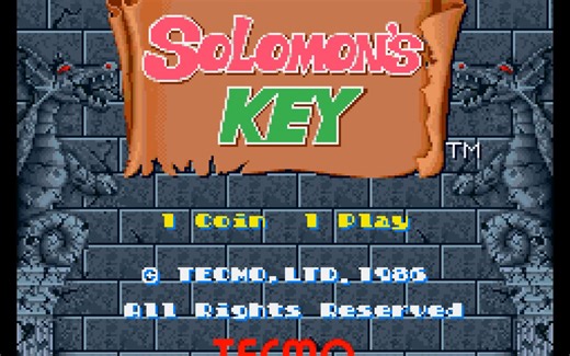 所罗门之匙  Solomon's Key  | 全程攻略