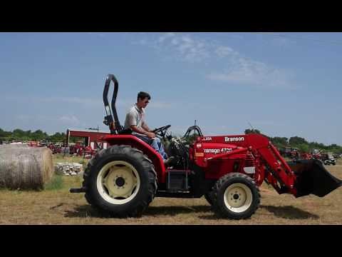 Demo Video Branson 4720 Tractor with Loader, 4x4