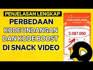 What's the Difference Between Invitation Code and Boost Code on Snack Video?