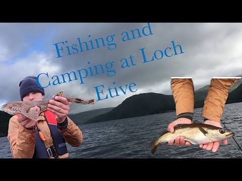 Fishing and Camping at Loch Etive |Scotland sea fishing | UK sea fishing