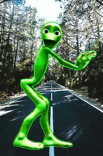 This Alien Can Really Dance! 😱🛸