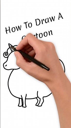 Draw a Cute Unicorn 🦄 Easy for Kids | Step by Step Drawing | KidsTube