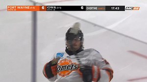Jack Gorniak ends it in overtime! It's the Fort Wayne Komets with a 7-6 victory to take a 2-1 series lead 👀 #ECHL #RaceToTheKellyCup #LetsGoKomets #Hockey | FloHockey