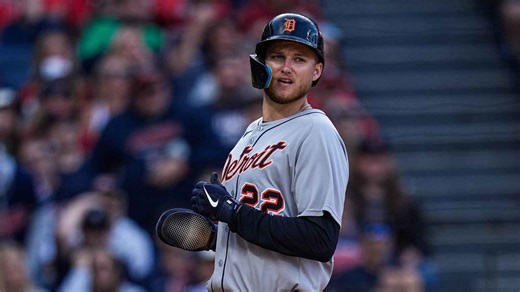 Tigers' Parker Meadows suffers scary injury in outfield collision with Riley Greene