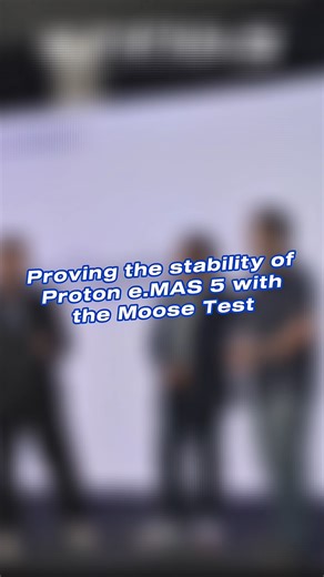 Ever heard of the Moose Test? 🫎 It’s one of the toughest stability challenges for any vehicle and the very-soon-to-launch Proton e.MAS 5 took it head-on. In our recent Open For Booking Livestream, Kamal, our Product Specialist, together with Alex and Amin from SoyaCincau talked about how the e.MAS 5 handles sharp turns with confidence and control — proving that stability isn’t just a feature, it’s a feeling. #PROTONeMAS #PROTONEV #INSPIRINGCONNECTIONS #PROTONeMAS5 #OwnYourSpace #FreedomThatElec