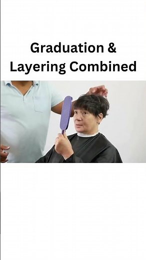 How To Cut Graduation & Layers in One Haircut | Step-by-Step Women's Haircut Guide